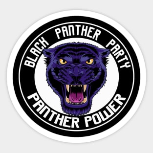 Black Panther Party Logo Sticker